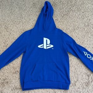 Sony PlayStation Blue Hoodie